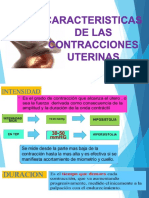 Características de Las Contracciones Uterinas