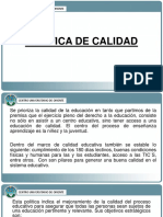 Politica de Calidad