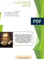 Postulados de Galileo Galilei