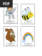 Vocal A Y E Dibujos Color