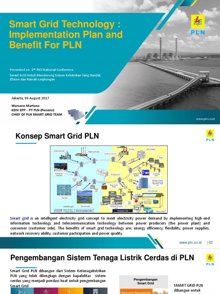 Smart Grid Implementation for PLN | PDF | Smart Grid | Electrical Grid