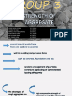 Group3 Strength of Aggregate