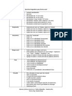 Ejercicios Integradores para Técnica Vocal