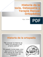 Historia de La Quiropraxia, Ostoepatía y T.M.O