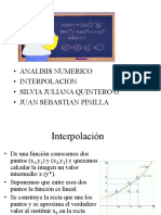Interpolacion - Analisis Numerico