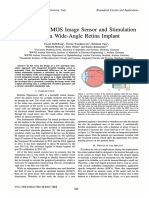 Design of A CMOS Image Sensor and Stimulation IC For A Wide-Angle Retina Implant