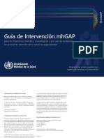 Guía de Intervención MhGAP