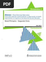 Primaria Ateneo Didáctico #2 Segundo Ciclo Ciencias Naturales Carpeta Participante