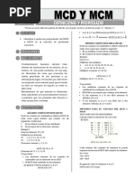 MCM y MCD