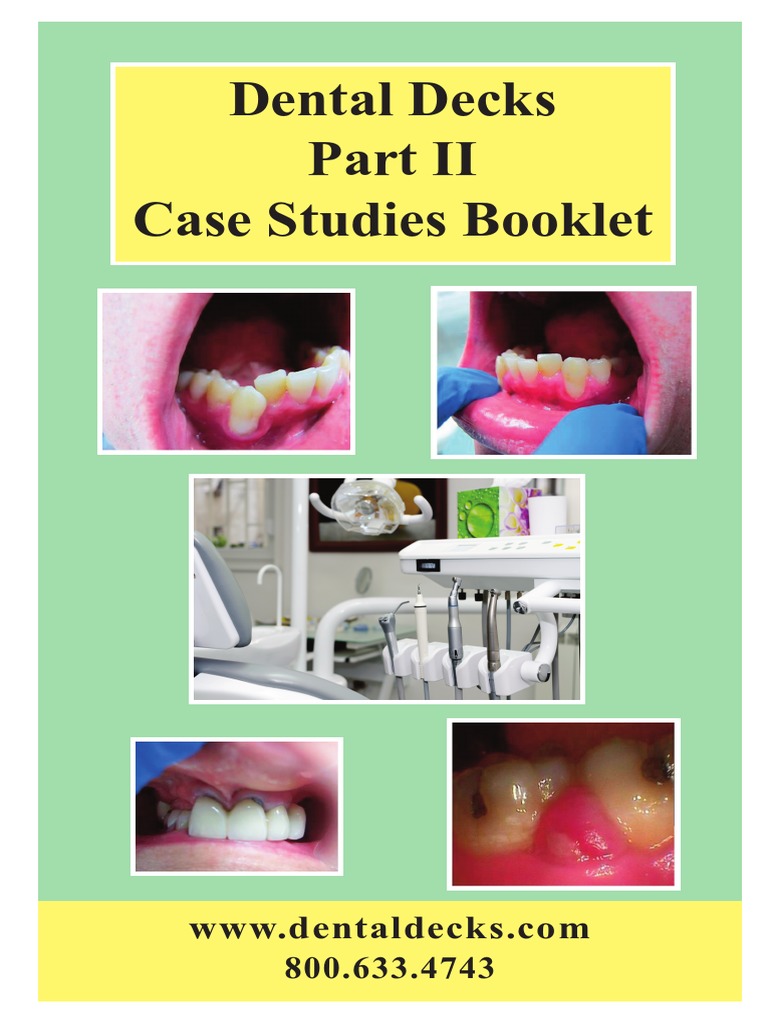 Dental Decks Cases PDF Periodontology Human Tooth