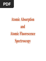 Atomic Absorption _ Atomic Flourescence Spectroscopy