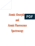 Atomic Absorption - Atomic Flourescence Spectros