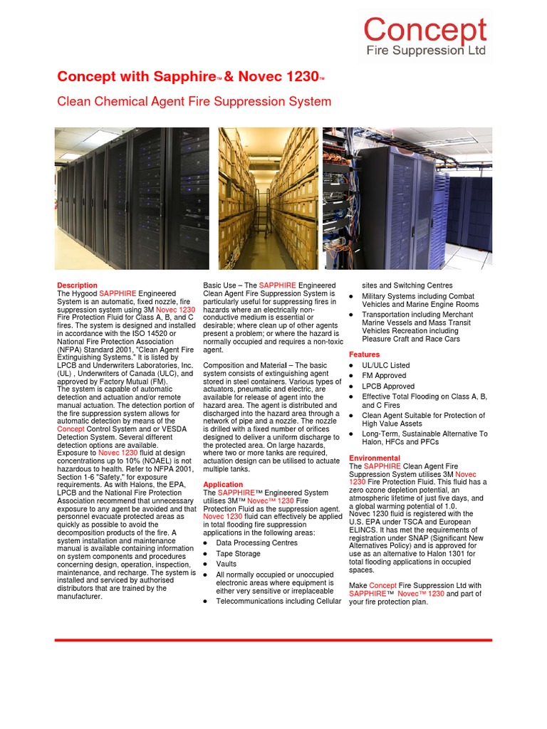 Novec 1230 Brochure | PDF | Nature