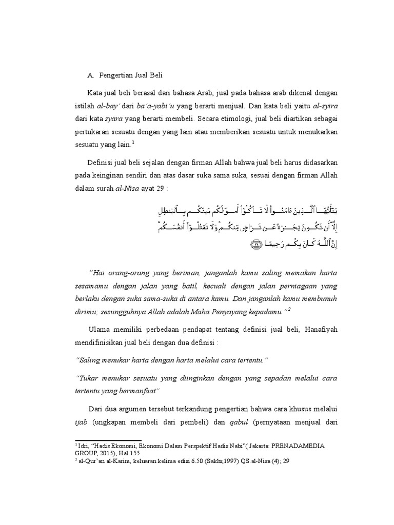 Hukum Islam dalam Jual Beli Online: Panduan Komprehensif bagi Muslim Modern