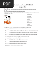 Evaluación Sobre El Habitat