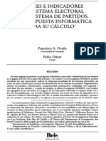Ocaña & Oñate_Indices e indicadores del Sistema electoral y del sistema de partidos. Una propuesta informática para su cálculo - 1999