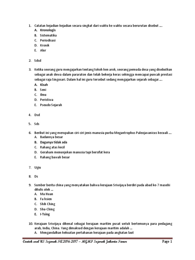 Catatan kejadian-kejadian secara singkat dari waktu ke waktu secara berurutan disebut