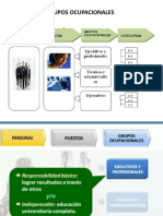 GRUPOS OCUPACIONALES