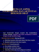 Stereokimia & Aktivitas Biologis