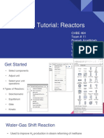 Chemcad Reactor2