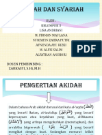 Akidah Dan Syariah