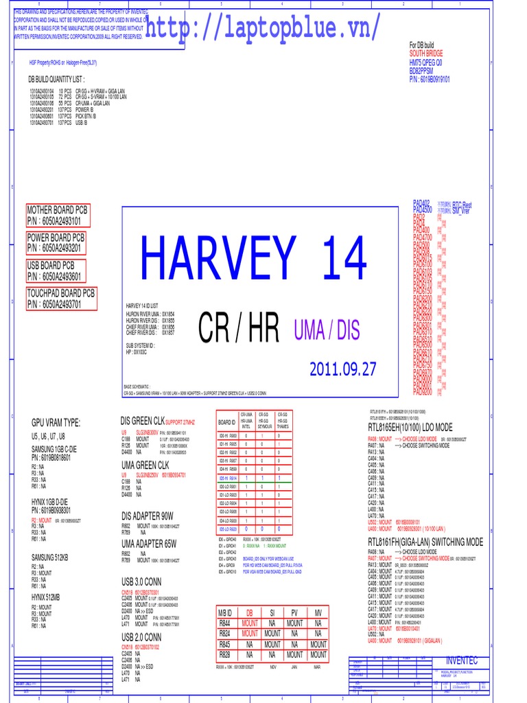HP 1000 Laptop Schematic Overview | PDF | Electronics | Computer Hardware