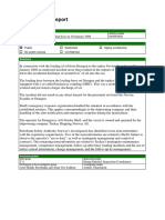 Investigation Report For Loading Hose