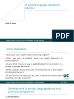 Day 2. Intro L1 and L2 Acquisition