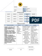 Plani Septiembre Ciencias 4°B