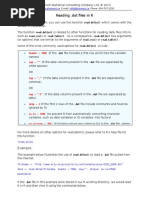 Reading .Dat Files in R