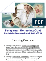 Pelayanan Konseling Obat (WRS)