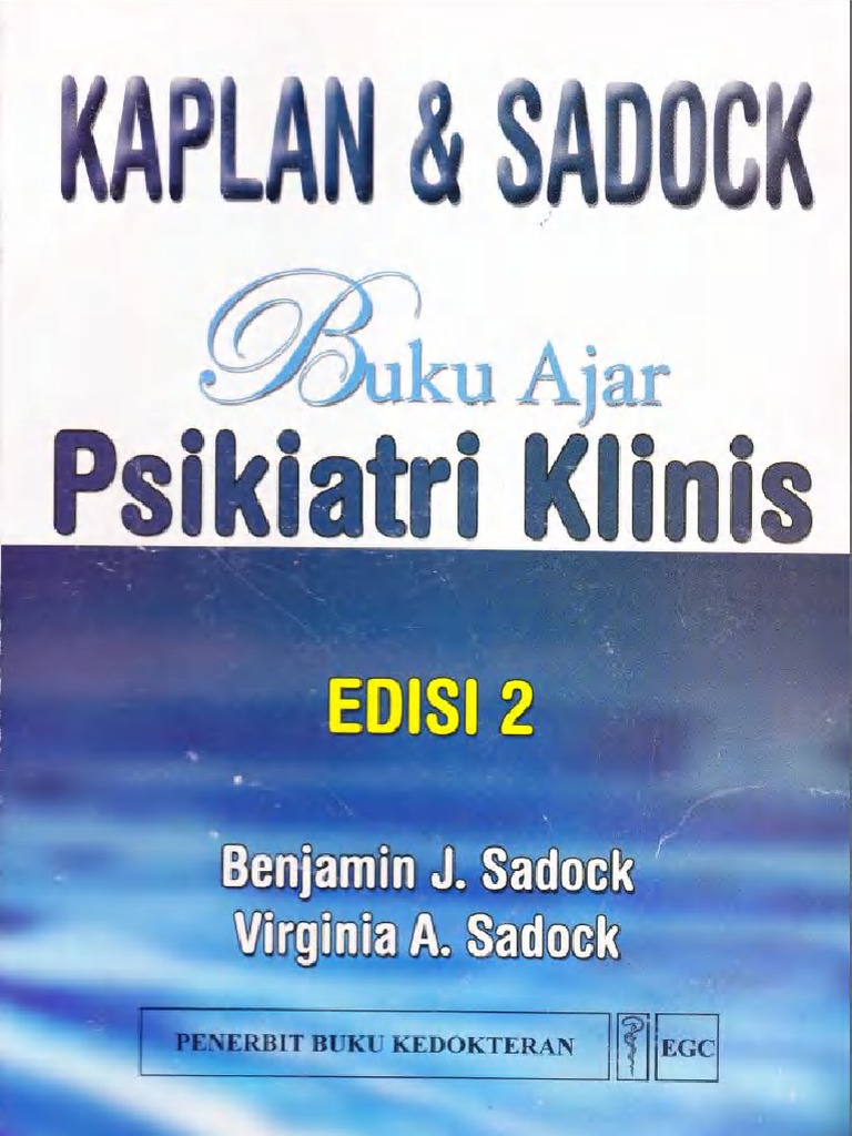 00. Cover Kaplan &amp; Sadock Buku Ajar Psikiatri Klinis Edisi 2