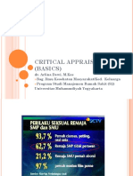 Critical Appraisal Basics