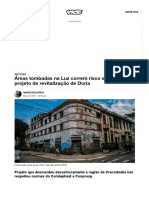 Áreas Tombadas Na Luz Correm Risco Sob Novo Projeto de Revitalização de Doria - VICE