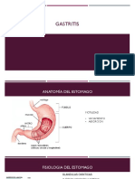 Gastritis fisiopatologia