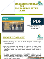 Doctors Marketing Program FOR Organized Pharmacy Retail Chain