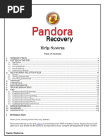 Help System: Property of Pandora Corp