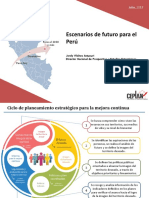 Escenarios Futuros Para El Peru