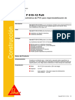 HT - Sarnafil F 610-12 Felt - SIKA