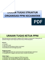 Uraian Tugas Struktur Organisasi Ppni