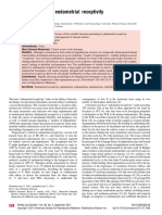 Assesment Endometrial Receptivity