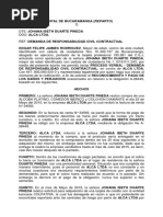 Demanda Responsabilidad Civil Contractual