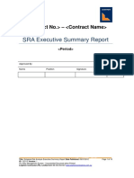 SRA Executive Summary Report