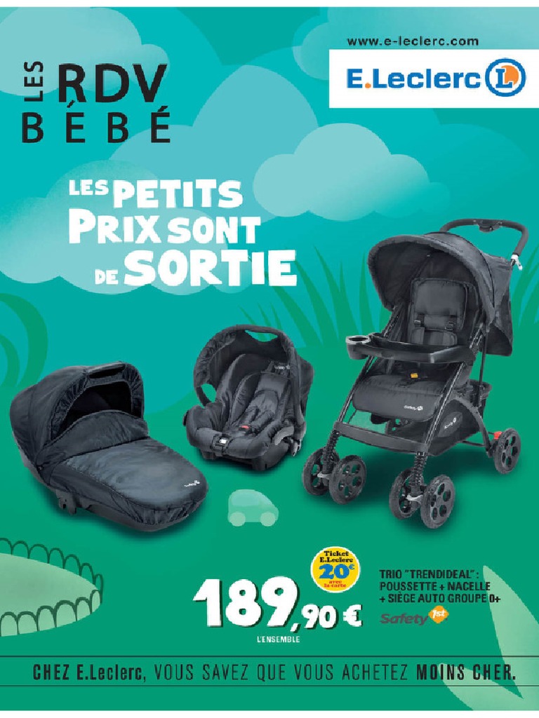Les Rdv Bebe Leclerc Aout15