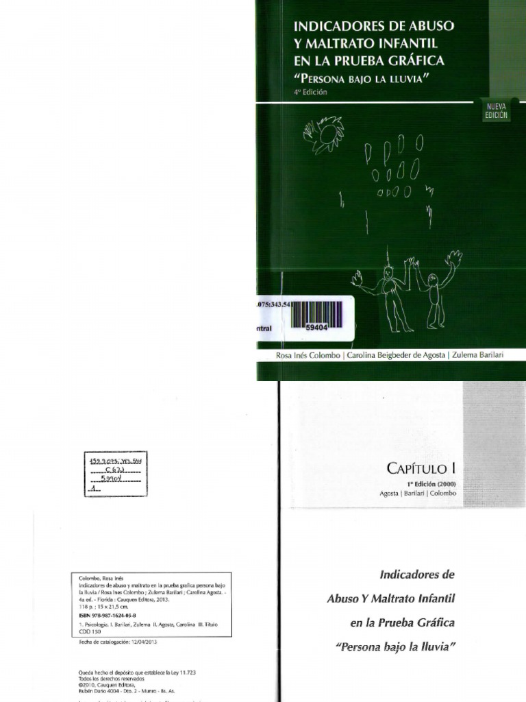 Indicadores de Abuso y Maltrato Infantil en La Prueba Grafica Persona ...
