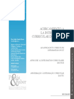 Acercamiento A La Integración Curricular de Las Tic PDF