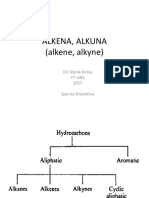 5 Alkena, Alkuna, - 1