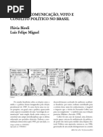 AULA 22 - BIROLI, Flávia e MIGUEL, Luis Felipe. Meios de comunicação, voto e cconflito político no Brasil, 2013.pdf