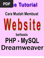 Download Panduan Belajar Website PHP MySQL dengan Dreamweaver by Bunafit Komputer Yogyakarta SN36250670 doc pdf