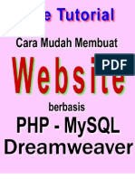 Panduan Belajar Website PHP MySQL dengan Dreamweaver